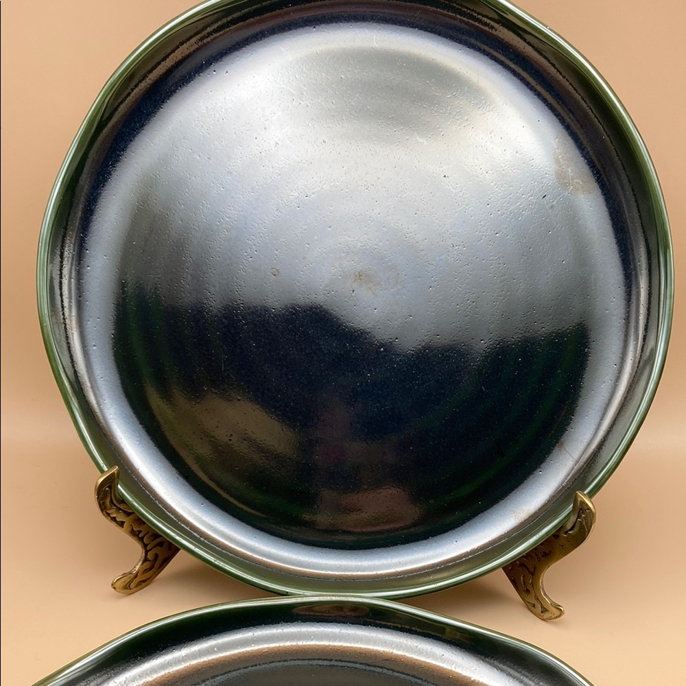 Barcela Portugal Stoneware Side Lunch Dessert Plates - Set of 2